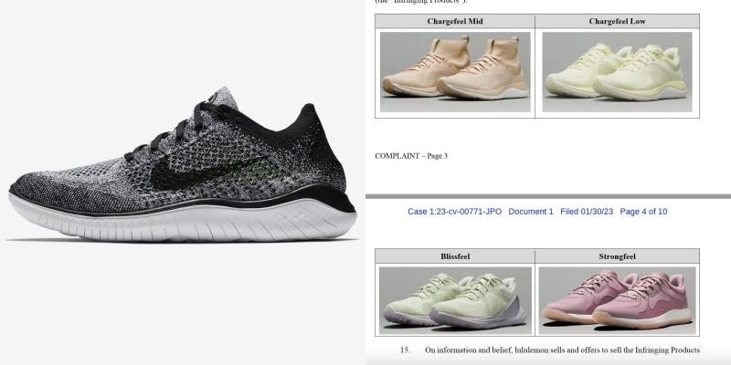 【Nike 提告 Lululemon 專利侵權之評析】