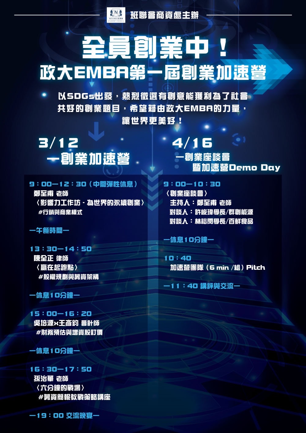 【活動記錄：政大EMBA第一屆創業加速營】